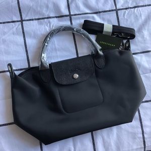 BRAND NEW longchamp modele depose black handbag